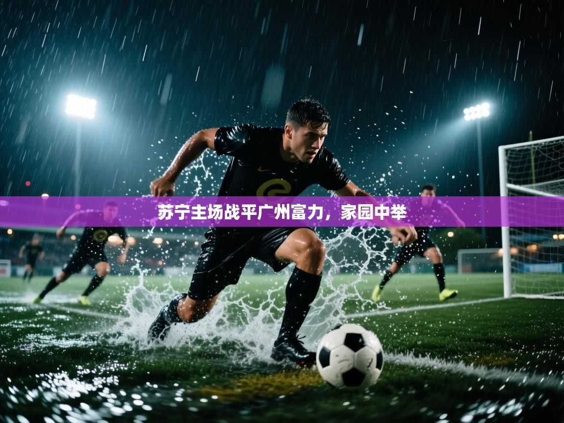 苏宁主场战平广州富力，家园中举  第2张